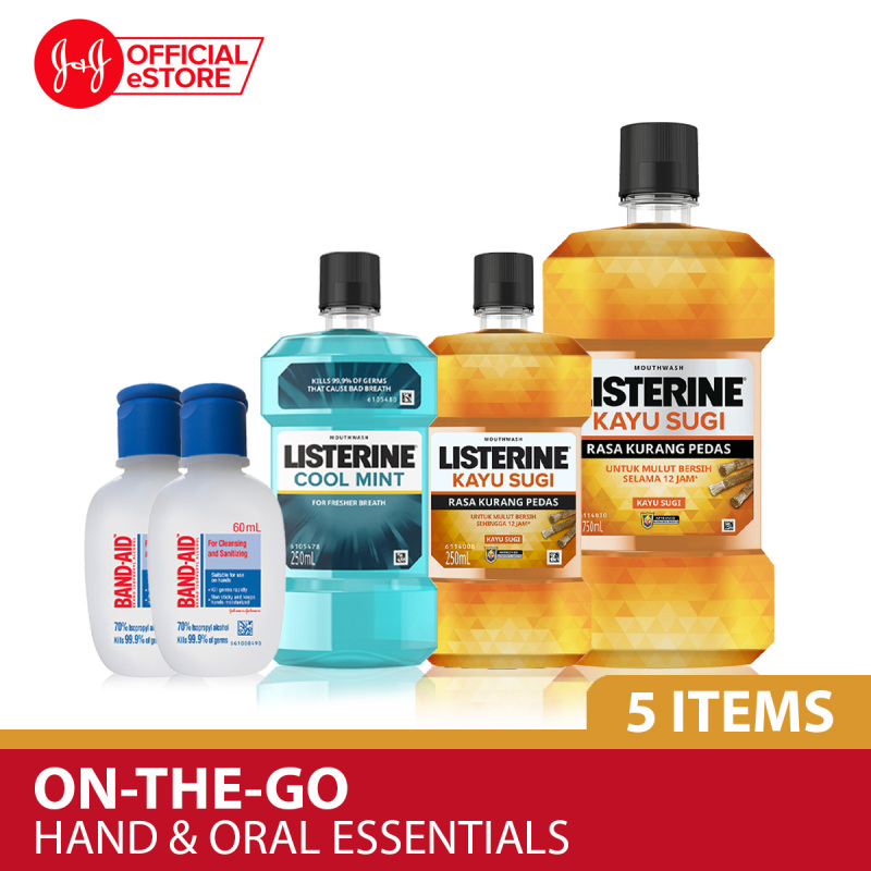Buy Essential On-The-Go Hand Sanitize and Oral Rinse Singapore