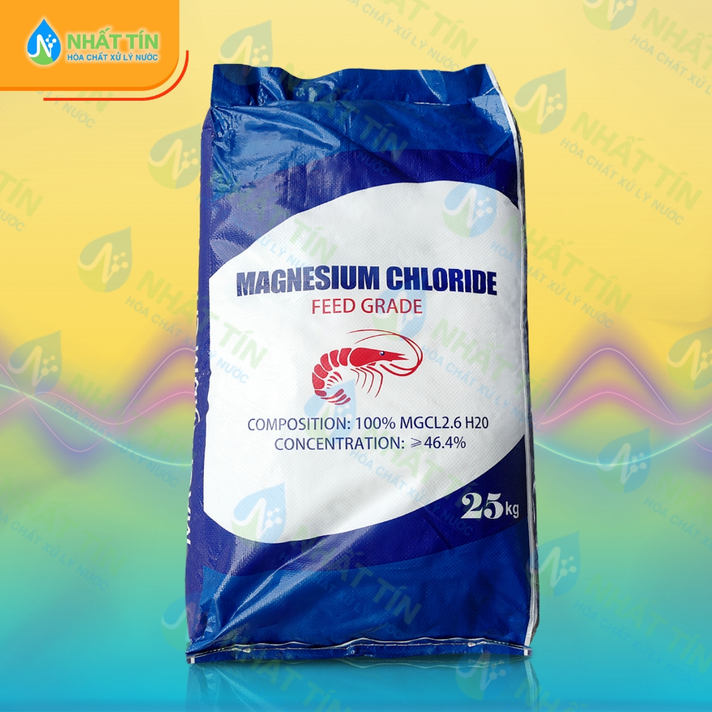 Khoáng MgCl2 bột (25kg/bao) - Magnesium Chloride - Magnesium Chloride Anhydrous - bổ sung Mg giúp tô
