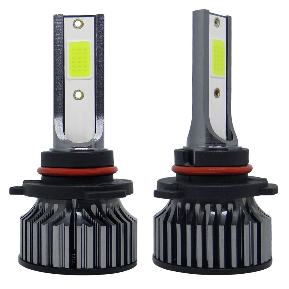 Cặp 6500k trắng sáng đèn pha led bộ dụng cụ chuyển đổi cho h1 h3 h4 h7 9005 9006