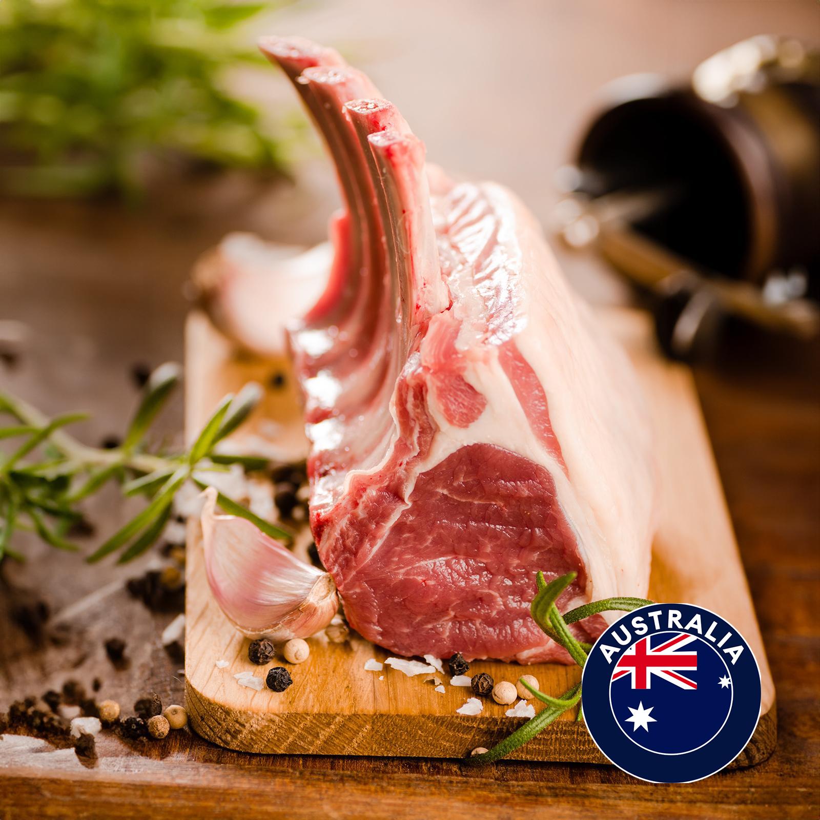 Master Grocer Australia Grassfed Lamb 4 Rack - Chilled
