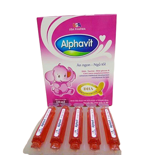 Alphavit hỗ trợ ăn ngon ngủ tốt cho bé