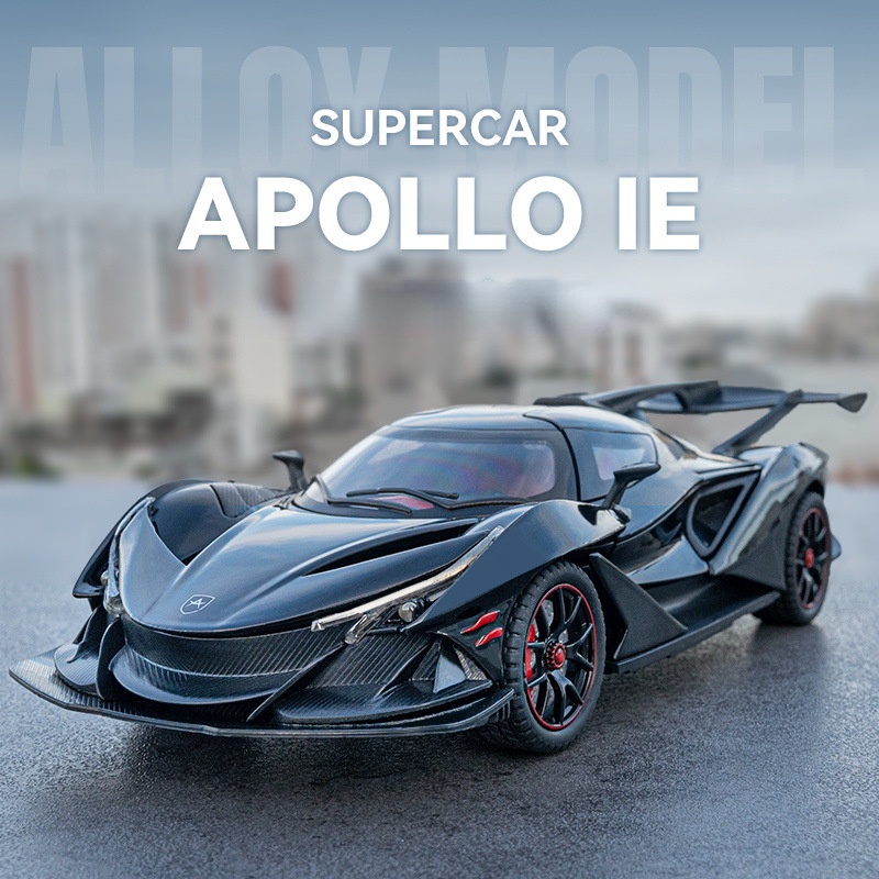 1:24 Apollo IE Alloy Car Model Light & Sound Effect Diecast Car Toys for Boys Birthday Gift Kids Toys Car Collection ราคา 434 บาท*ส่งฟรี