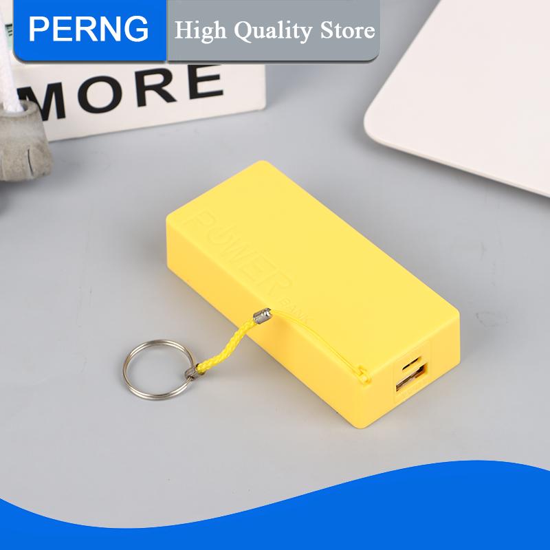 [PERNG] Tehe Điện thoại di động ngân hàng sạc pin gói cho trường hợp tự làm hộp Protable đầy màu sắc stroage hộp - 4