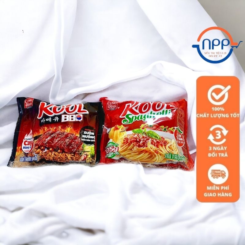 Mì Trộn Cung Đình Cool Sốt Sphaghetti, BBQ Gói 99g