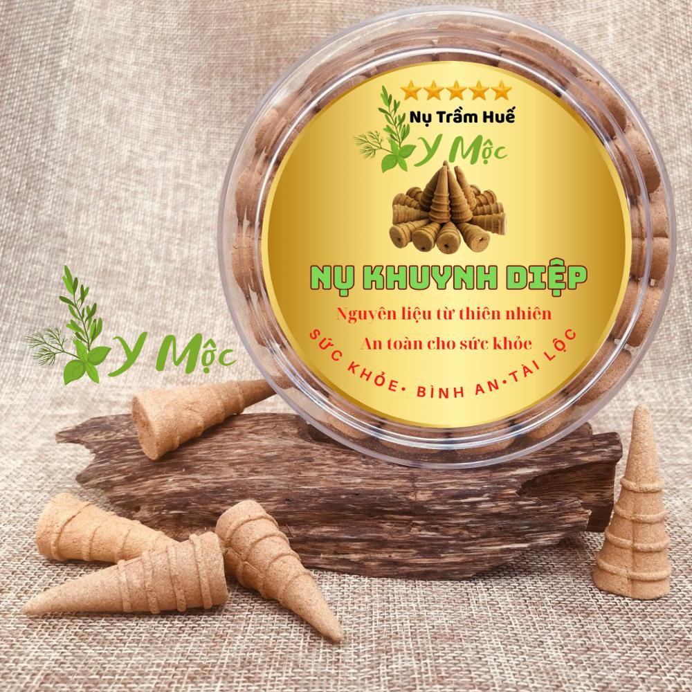 Nụ Trầm cao cấp Y Mộc Huế tặng kèm Lư xông. Nụ Trầm hương Quế Khuynh Diệp Bài Sả Bắc Đuổi Muỗi Thảo Mộc. Nụ trầm xông nhà thư giãn thờ cúng