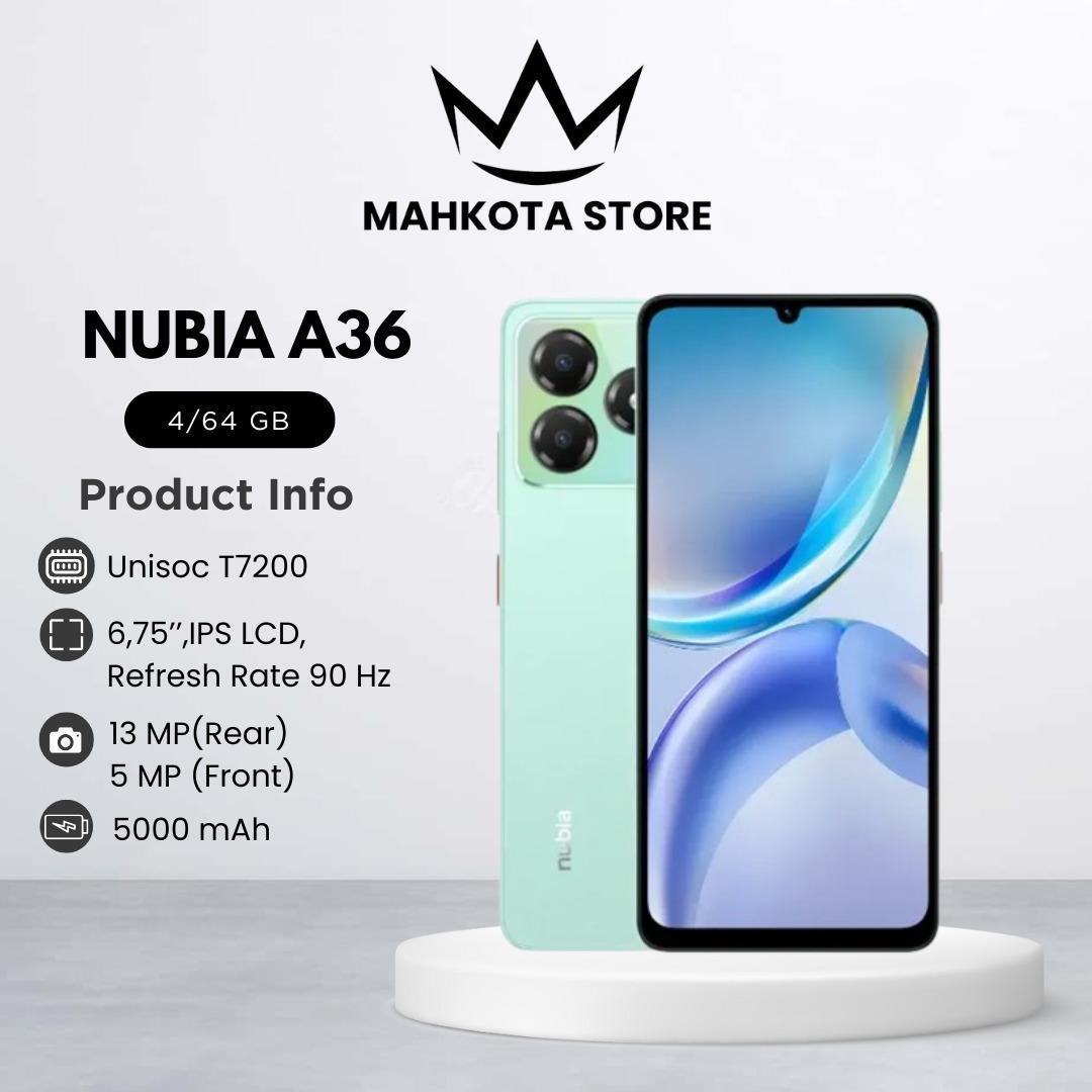 [SPECIAL LIVE] ZTE NUBIA A36 4GB/64 GARANSI RESMI - SMARTPHONE/PONSEL Harga 1,150,000 rupiah*Gratis Ongkir