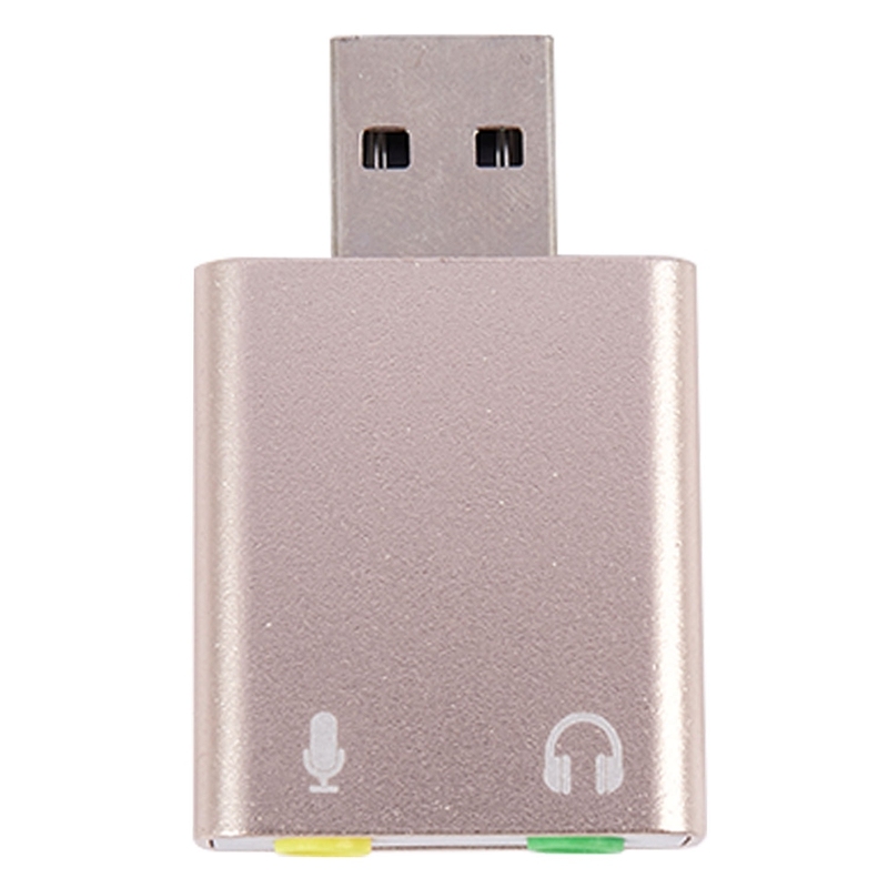 Bảng giá Usb Sound Card 7.1 External Usb To Jack 3.5Mm Headphone Adapter Stereo Audio Mic Sound Card For Pc Computer Laptop Phong Vũ