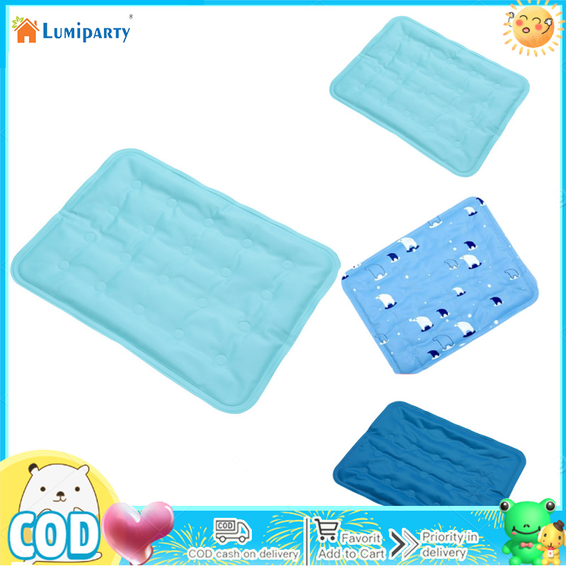 Soft Comfortable Cooling Pillow Pad Insert Instant Cooling Sleeping Cold Pad Insert For Pillows Seat Cushions ราคา 115 บาท*ส่งฟรี