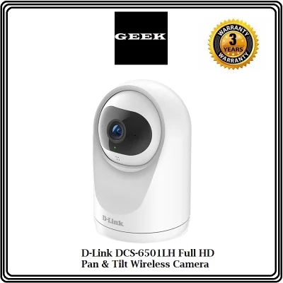 D-Link DCS-6501LH Compact Full HD Pan & Tilt Wi-Fi Smart Camera