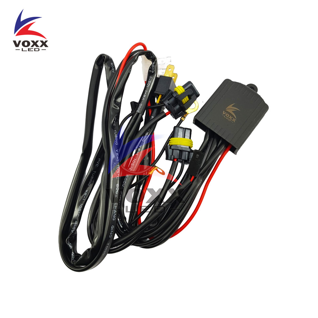 VOXX LED Relay Booster HID H4 Projector LED BiLED Hi-Lo Motor Mobil Cabang 2 Harga 49,500 Ringgit*Penghantaran Percuma