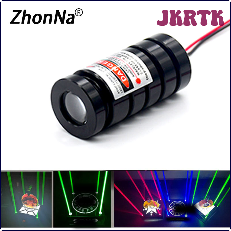 Jkrtk chùm tia thô mô-đun laser 100mW Diode đầu laser sử dụng cho KTV Bar Đèn LED DJ Đèn sân khấu 650nm 532nm 450nm ba màu sắc chọn hrtwr