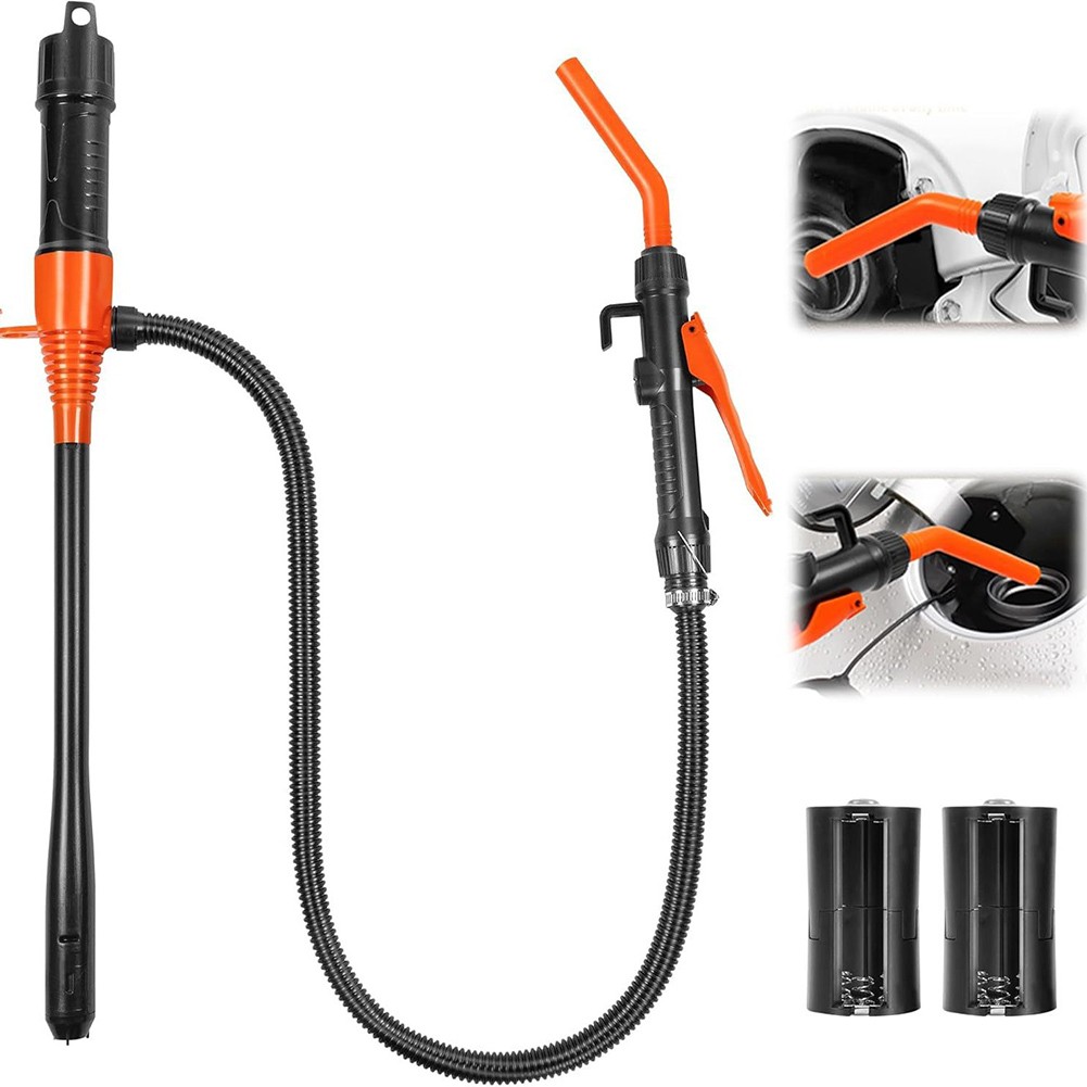 【Eelhoe】 Bơm chiết dầu chạy bằng pin có vòi chống rò rỉ để chuyển nhiên liệu [phát hành sản phẩm mới] [hàng tồn kho Lớn]