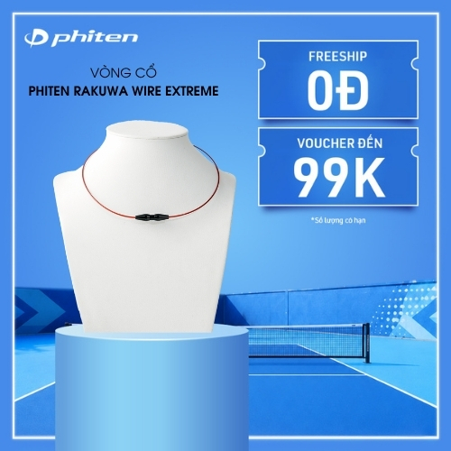 Vòng Cổ Phiten Rakuwa Necklace Wire Extreme