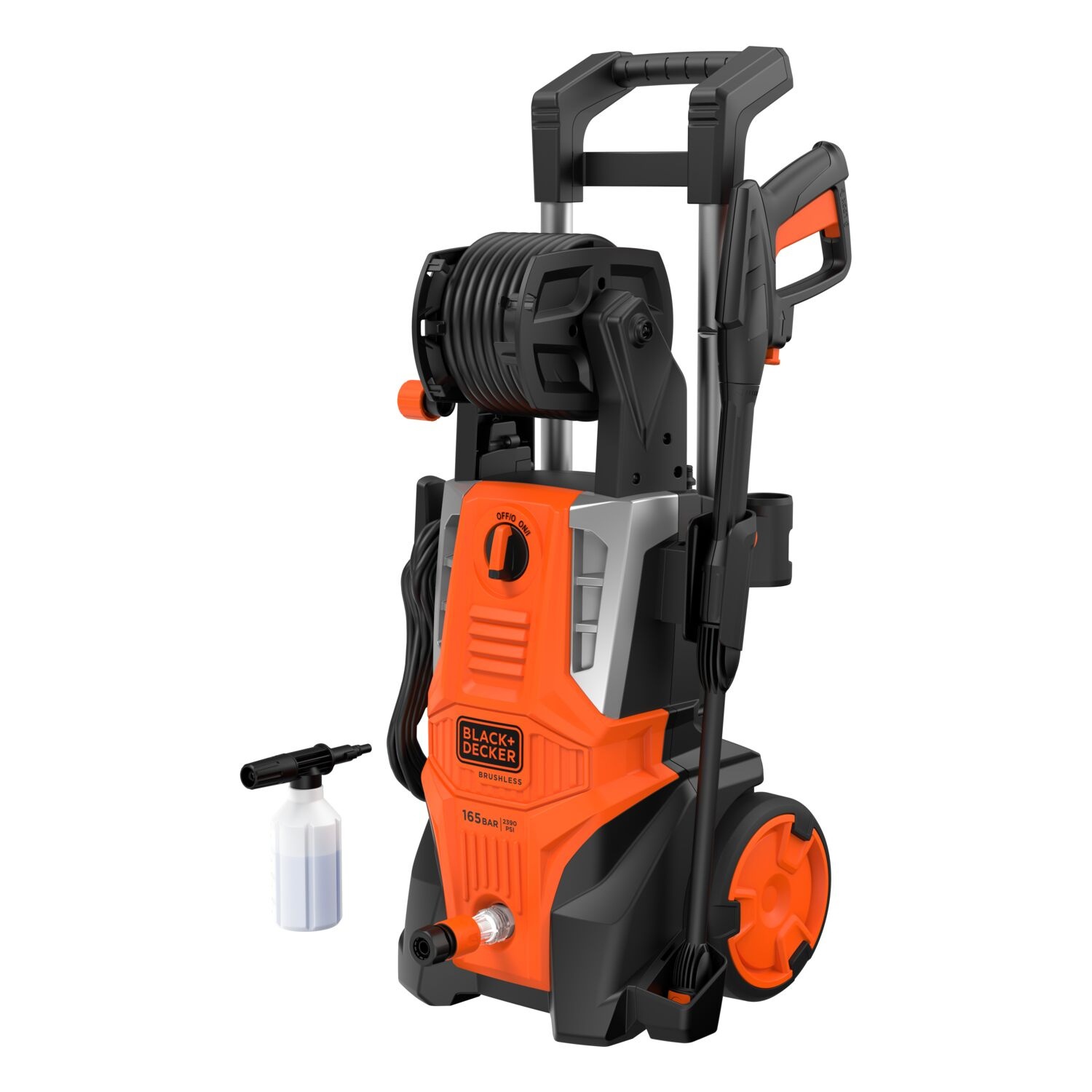 BLACK+DECKER เครื่องฉีดน้ำแรงดันสูง 165 บาร์ 2100W BEPWB2400TH-B1 แบรนด์แท้ ราคา 8,789 บาท*ส่งฟรี