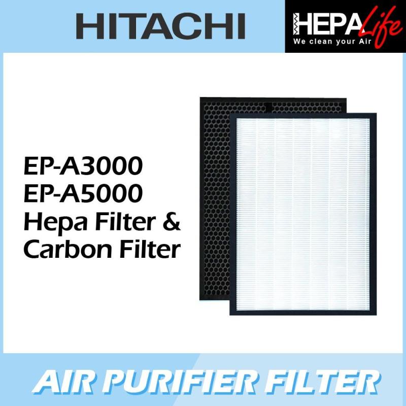 HITACHI EP-A3000 EPA-5000 Compatible HEPA & Carbon Filter - Hepalife Singapore