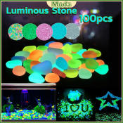 Moda Luminous Pebbles for Aquarium and Garden Decor