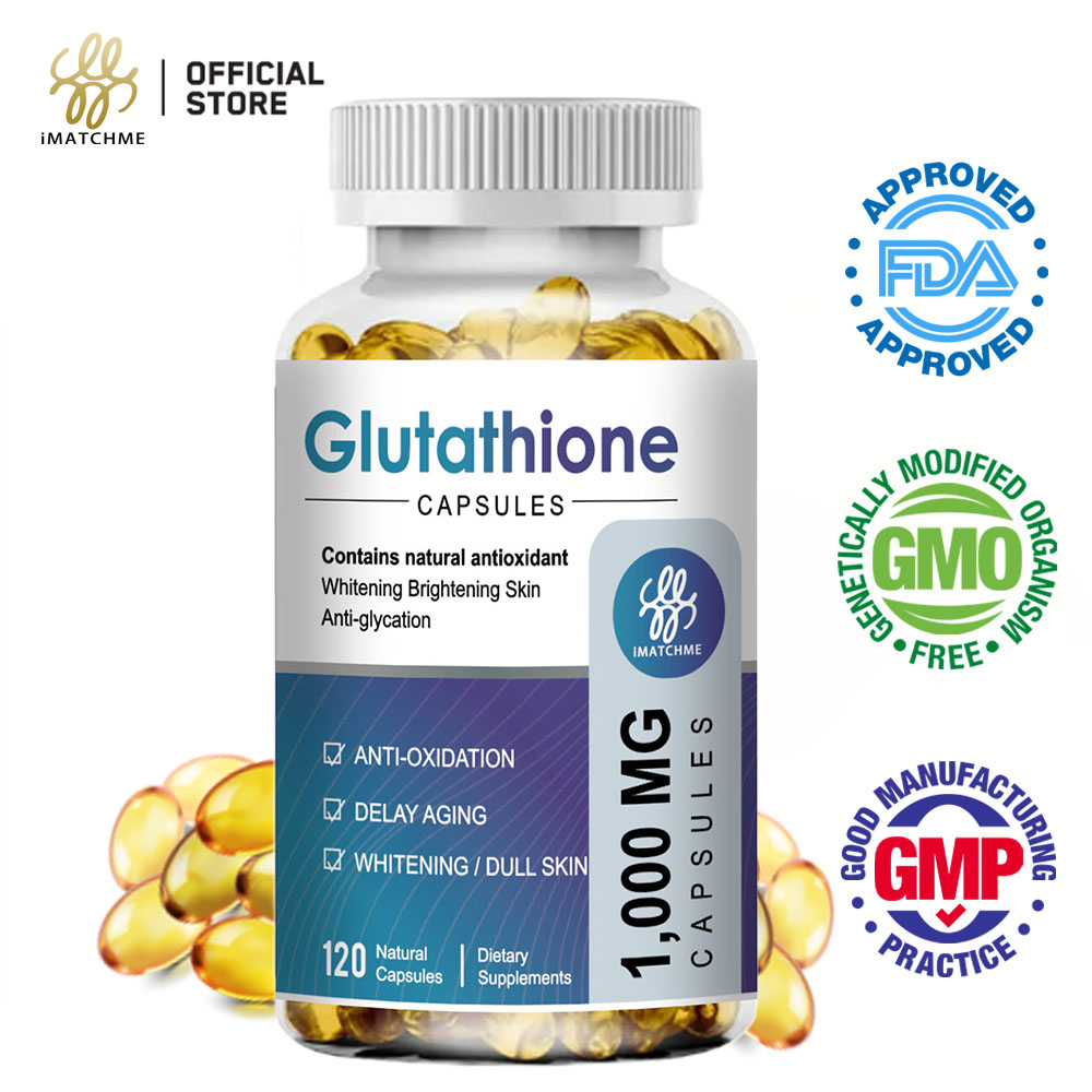 imatchme glutathione fda approved Imatchme Kapsul Glutathione Kolagen Antioksidan Anti-Penuaan & Imunitas