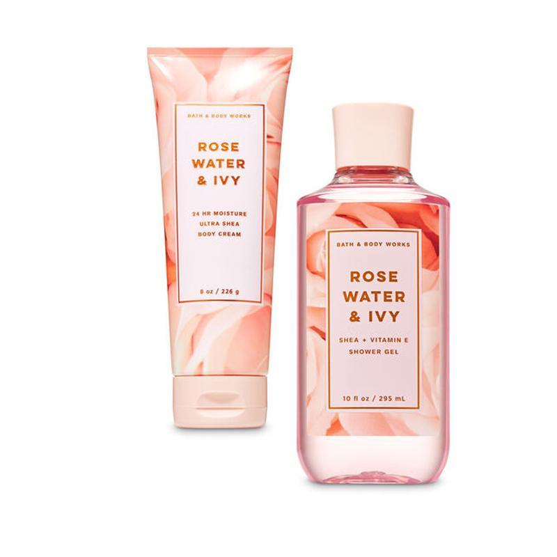Buy Bath & Body Works : BUNDLE DEAL!!! Rose Water & Ivy - Shower Gel and Ultra Shea Body Cream - Bath and Bodyworks - BBW Singapore