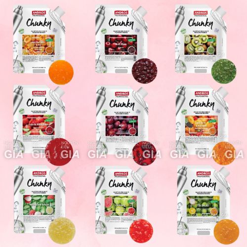 Mứt trái cây Chunky gói 1kg (Nhiều vị)
