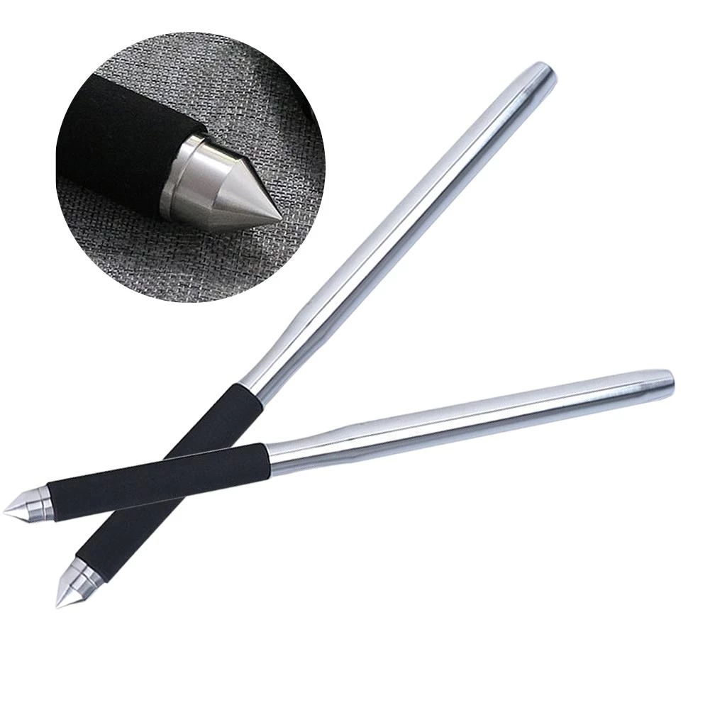 50cm thép không gỉ gậy bóng chày đa chức năng xe khẩn cấp thanh chống trượt chuột máy tính tiện lợi 