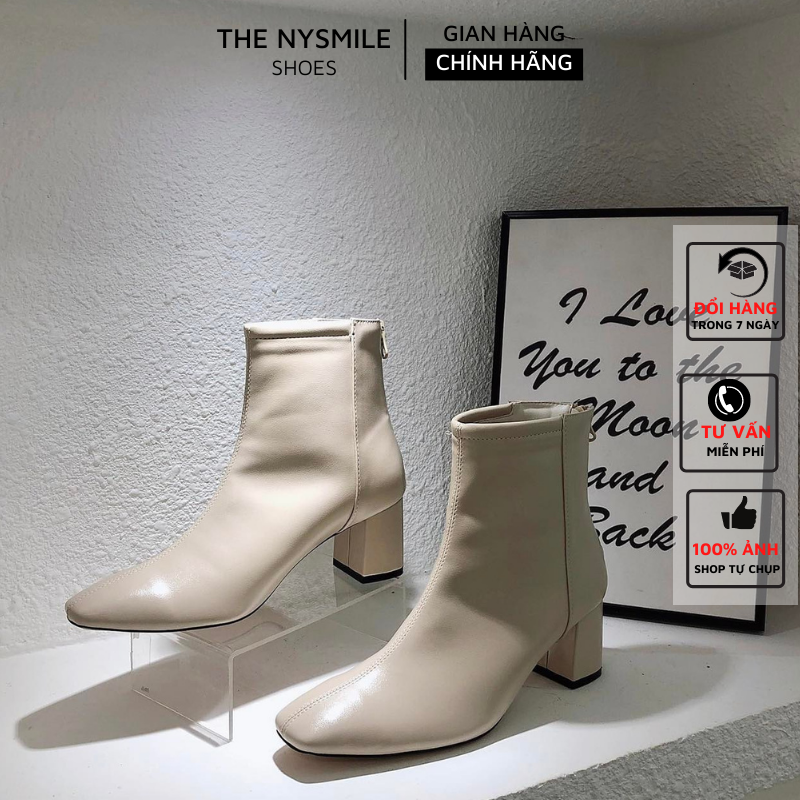 Giày Boot - bốt thời trang nữ - Thenysmile - PELLA