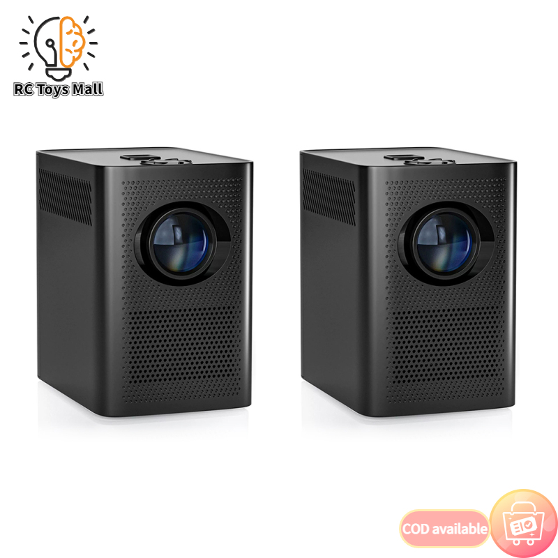 Hyde S30 Portable Projector 1280x720P Mini Video Projector With Remote Control Home Video Smart Projectors Wireless WiFi Mini Outdoor Movie Projector For Smart Phones Laptop Tablet ราคา 2,178 บาท*ส่งฟรี