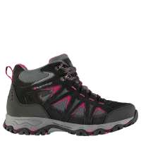 Karrimor Womens Mount Waterproof Walking Boots Womens (Black/Pink) - Sports Direct