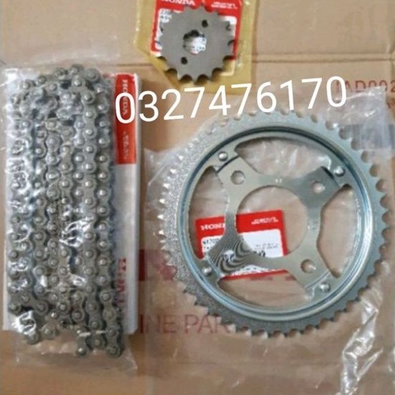 Bộ nhông sên dĩa xe honda xe WINNER 150 zin Honda