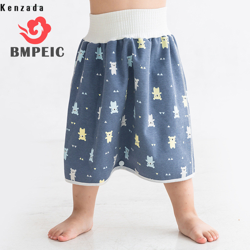 Bmpeic Tã Vải Cho Bé Váy Chống Thấm Nước Cho Trẻ Sơ Sinh Chống Rò Rỉ Nước Tiểu Tập Quần Vải Tã Trẻ Em Ngủ Ngủ Ngủ Bô Tập Luyện Hàng Mới Miễn Phí Vận Chuyển Khuyến Mãi Bảo Hành Chính Hãng Kích Thước Thoải Mái Màu Sắc Đa Dạng Tính Năng Ưu Việt - 2