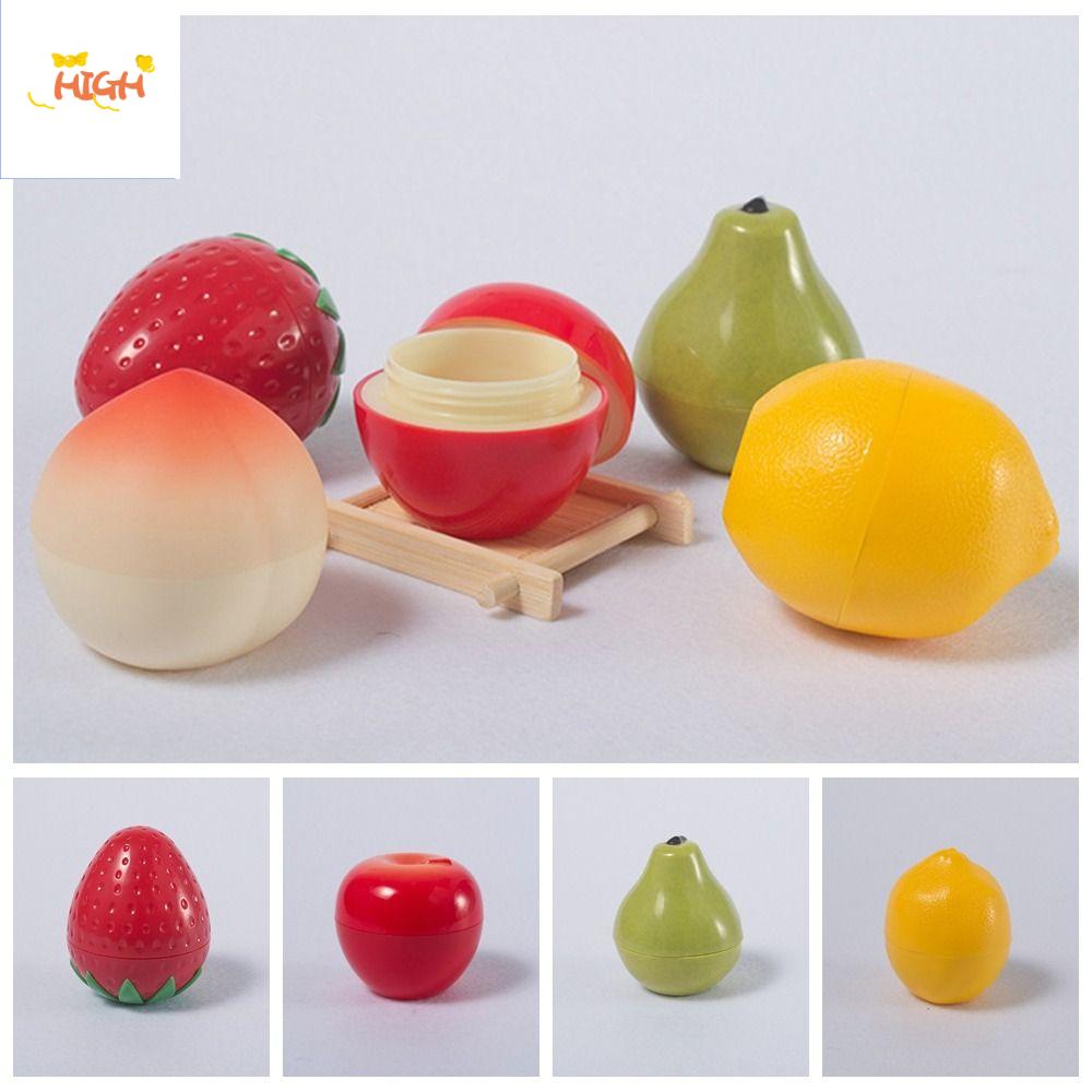 WPOT Tái sử dụng Hộp đựng kem Hình trái cây dễ thương Rỗng Chai mẫu Nồi lưu trữ Mini Chai rỗng đựng Kem dưỡng da Phụ nữ