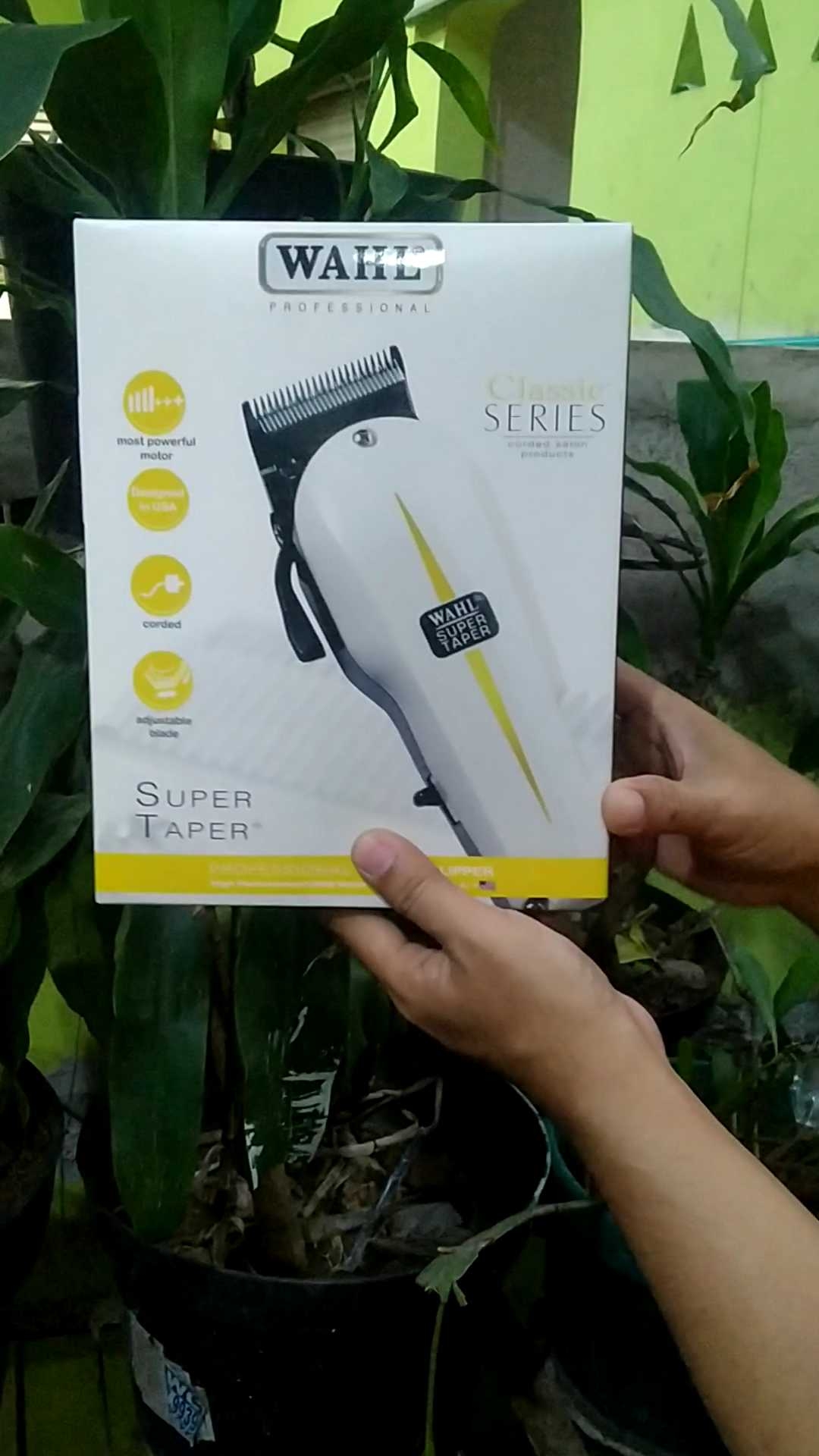 wahl professional maquina wahl super taper usada
