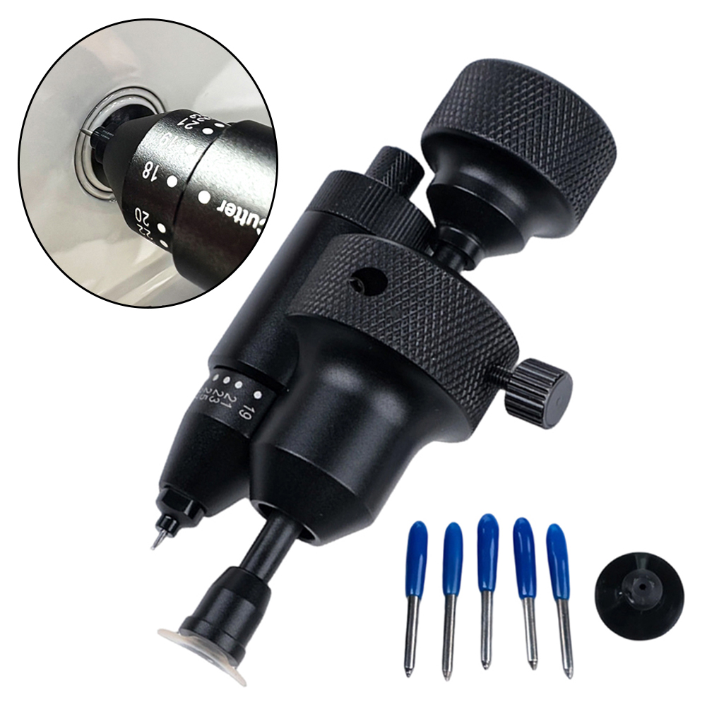 Takimeo Professional Car Auto Film Squeegee & PDC Sensor Hole Cutter Window Wrap Smoothing Tool with Radar Hole Cutting Blade Non-marring Edge Adjustable Tool ราคา 3,716 บาท*ส่งฟรี