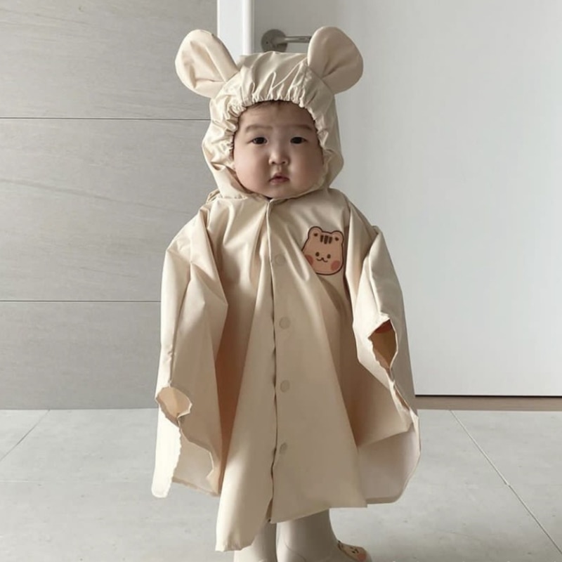 D0AD Raincoats Waterproof for Kids Rain Coat Cover Raingear Baby Poncho Trench Girls Boys ราคา  686 บาท*ส่งฟรี