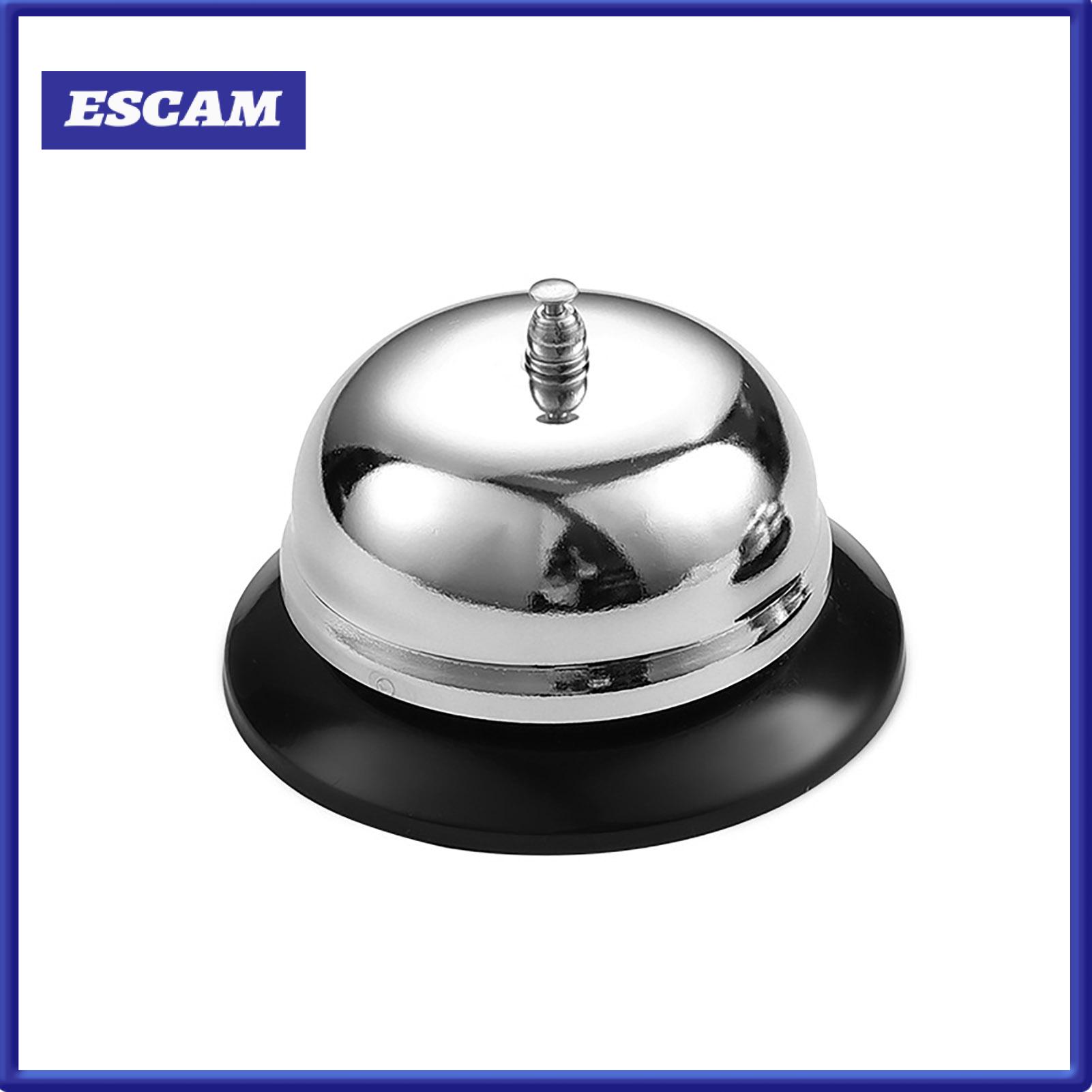 Norman Malthus Kitchen Reception Bell Metal Desktop Service Bell Clear Sound Service Bell for Restaurant Hotel Office Kitchen – Front Desk Call Bell for Fast Response and Easy Use ราคา 98 บาท*ส่งฟรี