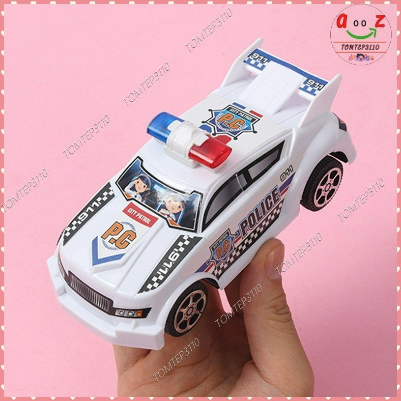 Xe ô tô cảnh sát đồ chơi chạy cót cho bé - me mô hình