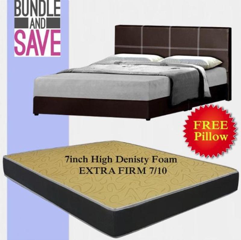 Kenzo Bed + 7in Foam Mattress (Queen Set)