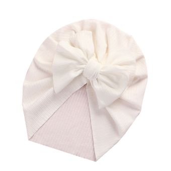 khăn xếp Mũ trẻ em Mũ Beanie Thắt Nơ Dễ Thương Mũ trùm đầu Mũ Nơ Một Màu bằng cotton mềm cho trẻ sơ sinh trẻ sơ sinh Phụ kiện đội đầu cho trẻ