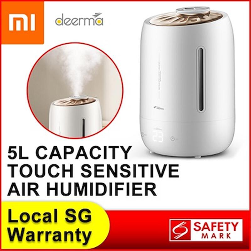 ★Local Warranty★ Xiaomi Deerma Household Humidifier Air Purifying Mist Maker 5L Large Capacity Touch-sensitive temperature Singapore