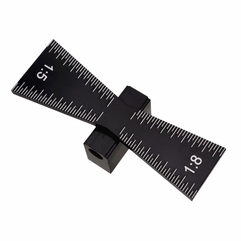 【Customizable】 Lớn-bán Hàng dovetail đánh dấu hợp kim nhôm dovetail đo làm Jig 1:5 1:6 1:8 1:10 dốc cho chế biến gỗ bằng gỗ tự lắp ráp khớp