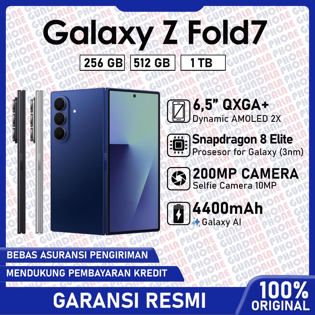 Samsung Galaxy Z Fold7 Garansi resmi Giá 23,464,000 Đồng*Miễn phí vận chuyển