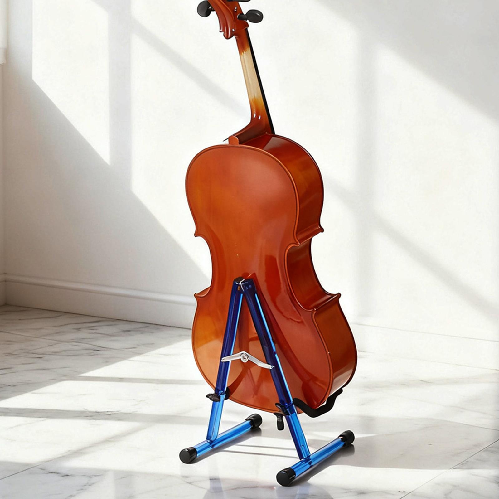 Miracle Shining Folding Guitar Stand Universal Stable EVA Foam Arms Acrylic Floor Guitar Holder Musical Instrument Accessories for Cello Ukulele ราคา 37,509 บาท*ส่งฟรี