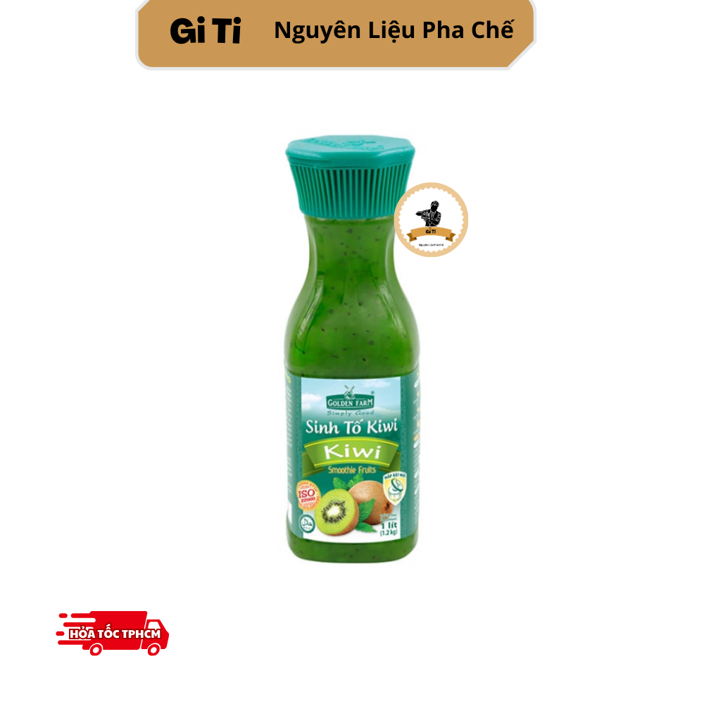 Sinh tố golden farm kiwi 1l