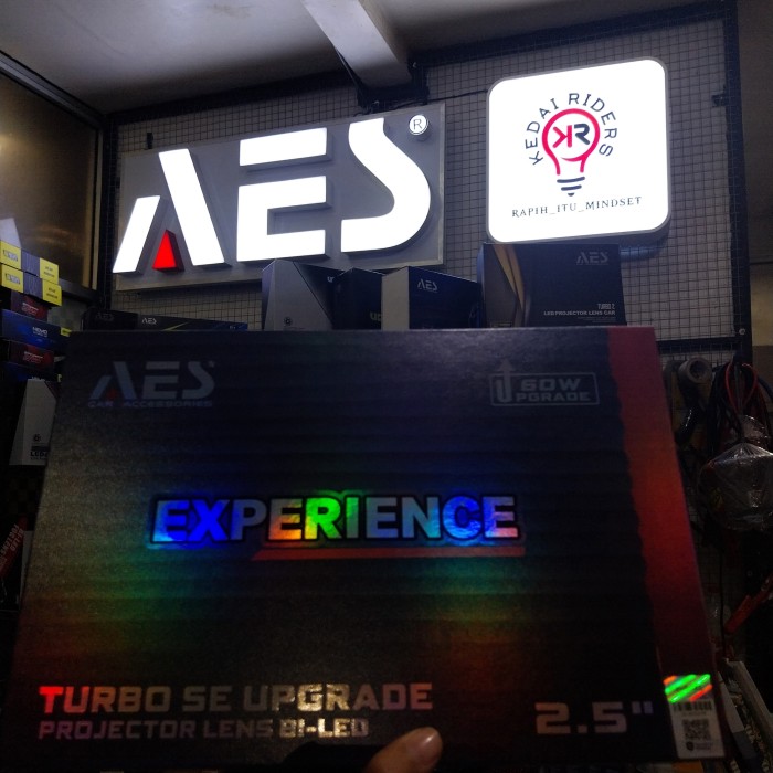 BILED AES EXPERIENCE TURBO SE UPGRADE 2.5" INCH 60W FLAT CUT OFF-Kumma.id Harga 911,000 rupiah*Gratis Ongkir