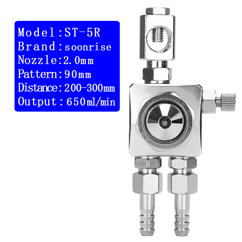 【New arrival】 Japan Mini Automatic Spray ST-5 For Die Casting Chocolate Rosin Spraying 0.5/1.0/1.3/2.0mm ST-5R Small Auto Paint Spray