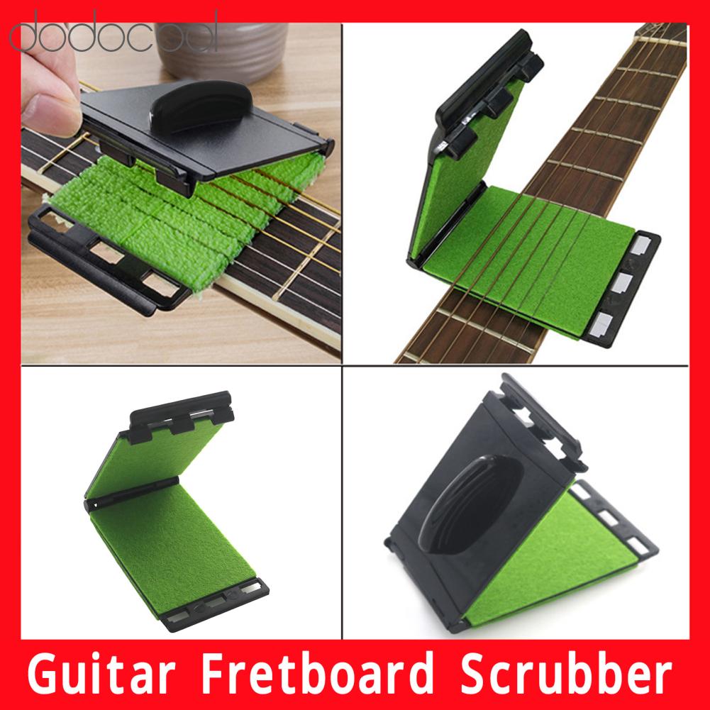 Dodocool Dụng cụ chà dây đàn Guitar Máy làm sạch dây nhựa cho nhạc cụ