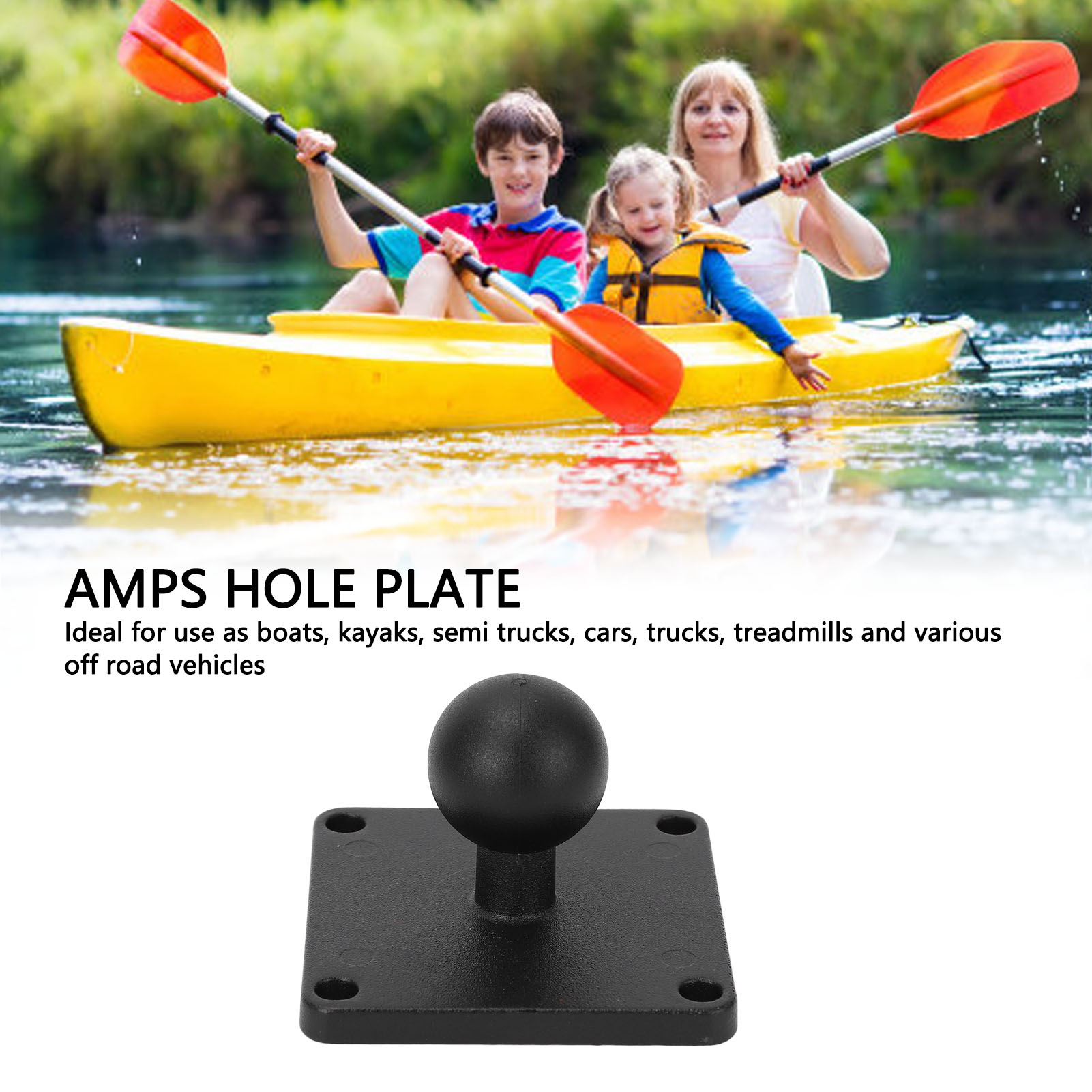 Amps đĩa vuông Bóng Đế gắn ứng dụng rộng rãi cứng chắc chắn Bề mặt Anodised CNC gia công và hoàn thành cho xe tải bán