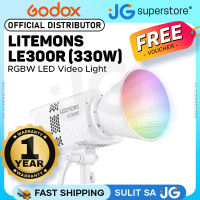 Godox Litemons LE300 Series 315W / 330W COB LED Studio Lights (Bi-Color / RGBW) Bowens Mount w/ 11/14 FX Modes NFC Pairing Bluetooth App DMX/RDM Control High CRI/TLCI for Photography Video Production & Livestreaming | LE300R / LE300BI | JG Superstore