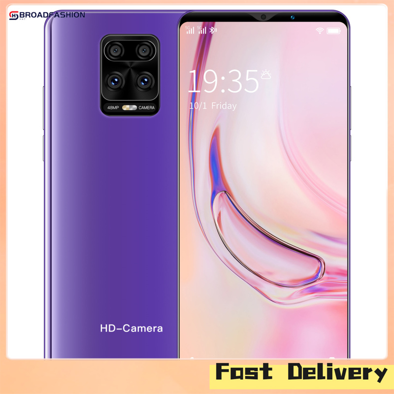 5.5-inch Note9pro Hd Smartphone Facial Recognition Fingerprint Unlocking 8+128GB Smartphone ราคา 1,357 บาท*ส่งฟรี