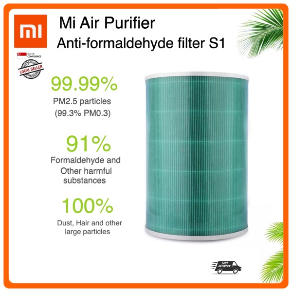 Original Xiaomi Mi Air Purifier Filter [Anti-Formaldehyde Filter Enhanced S1] | Compatible with Mi Air Purifier  2 / 2S / 2H / 3C / 3H & Pro Singapore