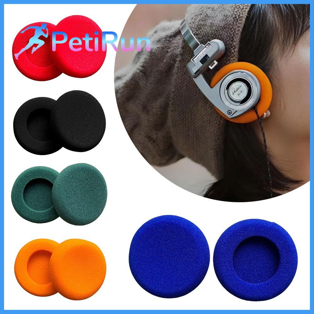 PETIRUN 1Pair Bọt biển Miếng đệm tai Mềm Thay thế Đệm tai Di động Bịt Tai Vỏ bảo vệ tai nghe Cho Koss PP PortaPro Phụ kiện tai nghe